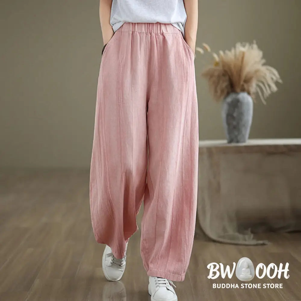 BWOOOH printed harem pants - Casual Plain Women&