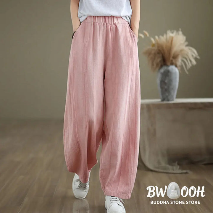 BWOOOH printed harem pants - Casual Plain Women&