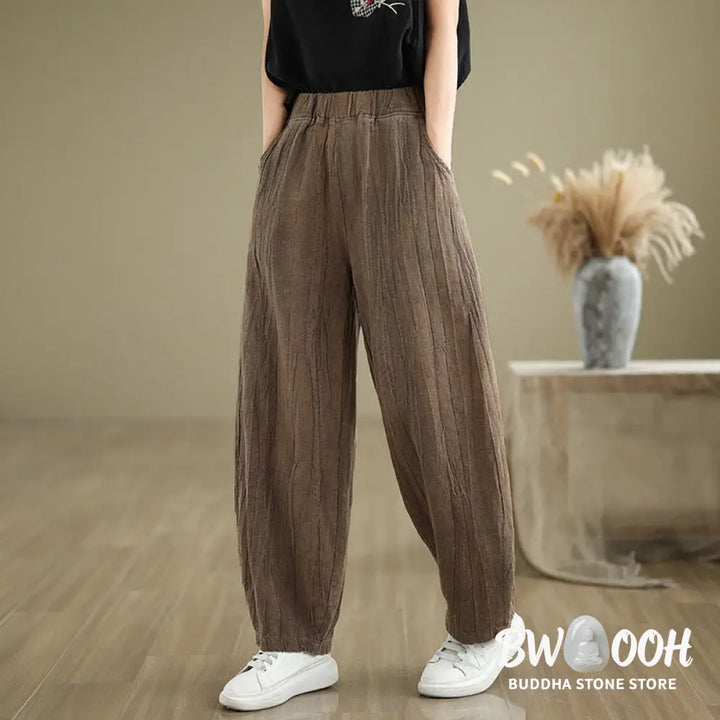 BWOOOH printed harem pants - Casual Plain Women&