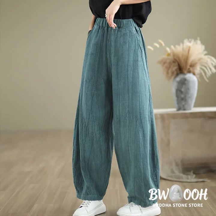 BWOOOH printed harem pants - Casual Plain Women&