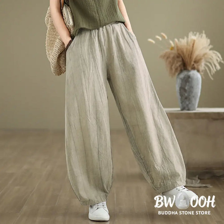 BWOOOH printed harem pants - Casual Plain Women&