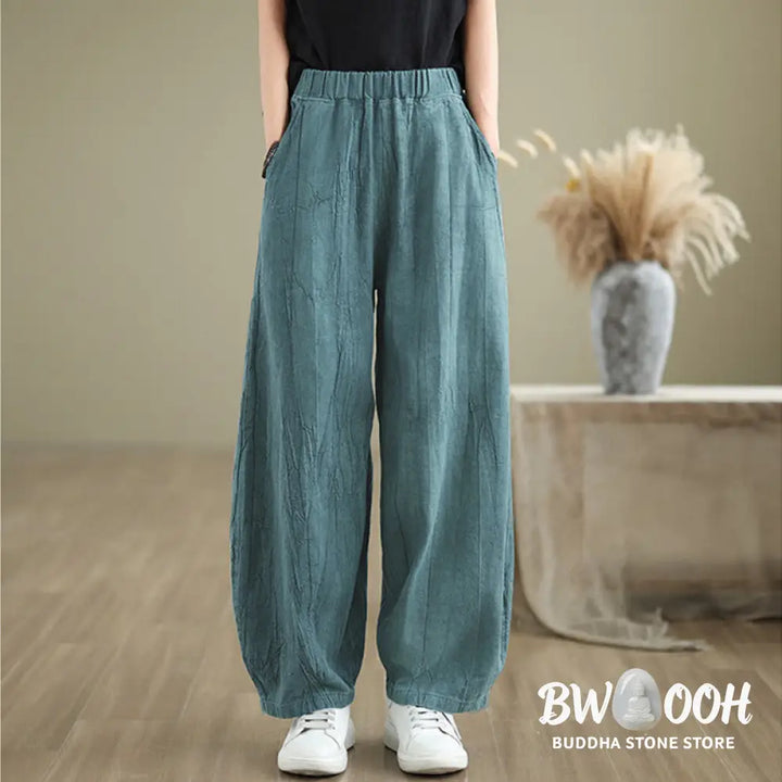 BWOOOH printed harem pants - Casual Plain Women&