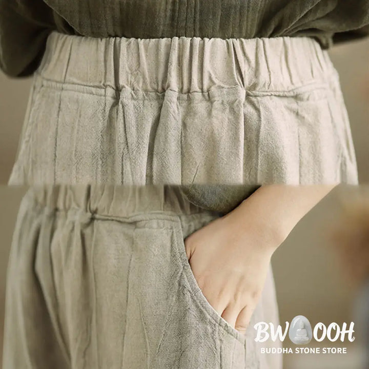 BWOOOH printed harem pants - Casual Plain Women&
