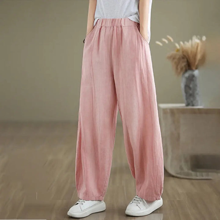 BWOOOH printed harem pants - Casual Plain Women&
