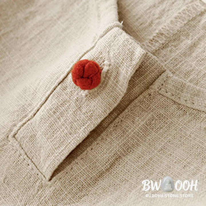 Buddha Stones Casual Plain Women&