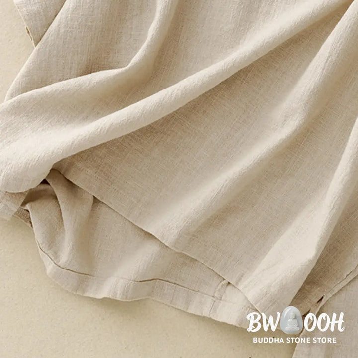 Buddha Stones Casual Plain Women&