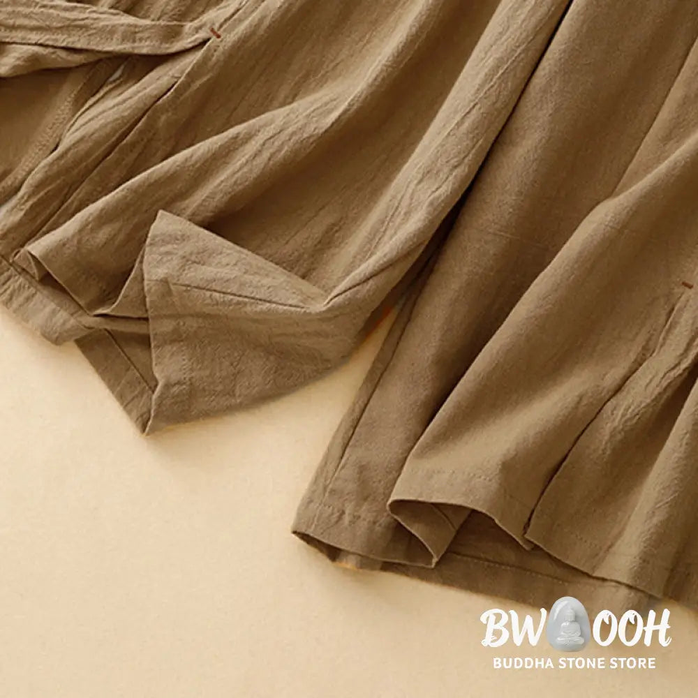 BWOOOH printed wide-leg yoga pants - Casual Simple Design Drawstring Split Co