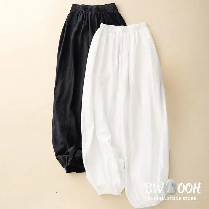 BWOOOH printed harem pants - Casual Simple Design Women&