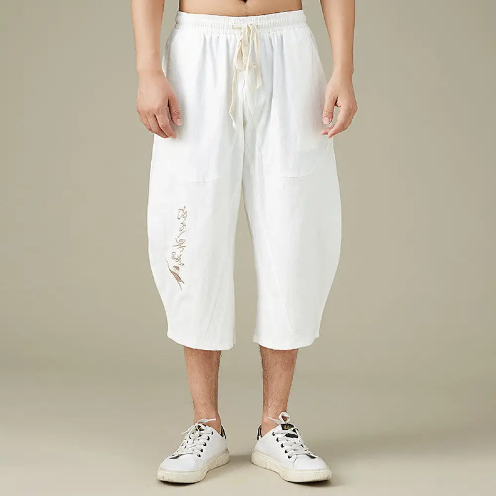 BWOOOH printed yoga pants - Casual Solid Color Men&