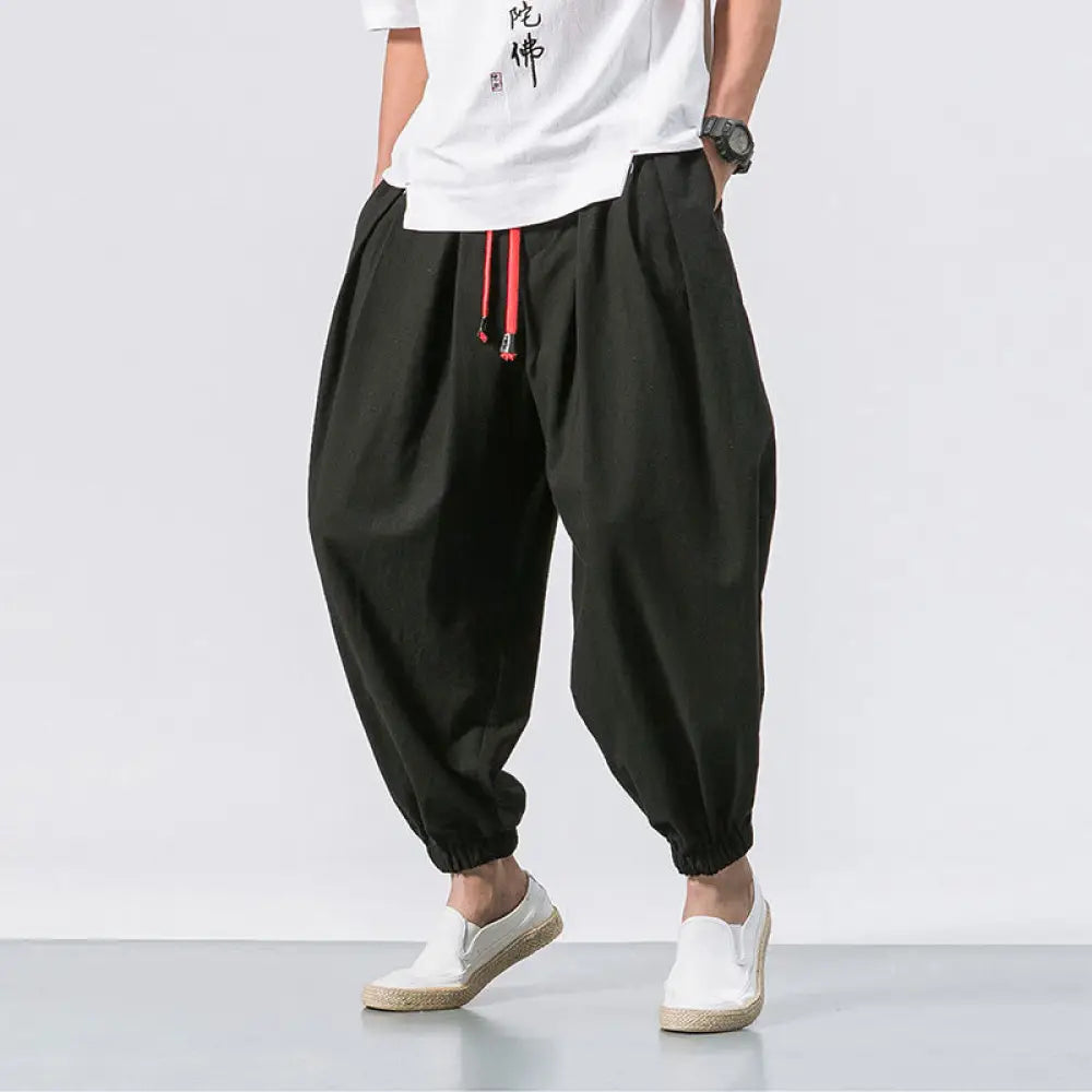 BWOOOH printed yoga pants - Casual Sports Men&