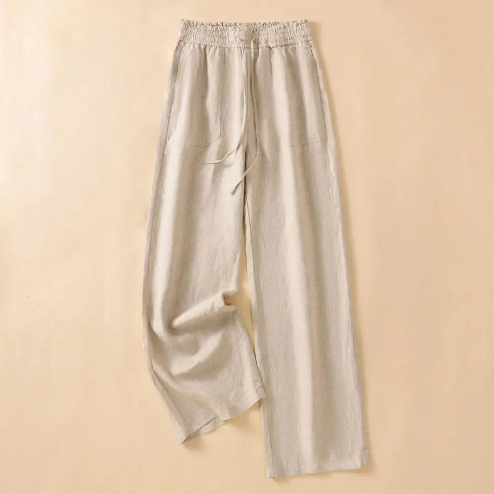 BWOOOH printed wide-leg yoga pants - Casual Straight Leg Design Cotton Women'