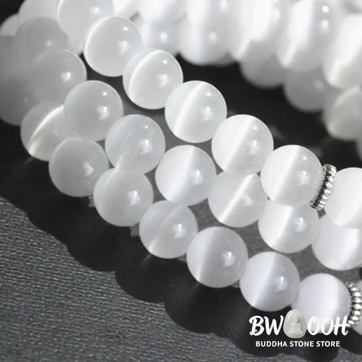 Buddha Stones Cat Eye PiXiu Support Triple Wrap Bracelet - BWOOOH - Bracelet