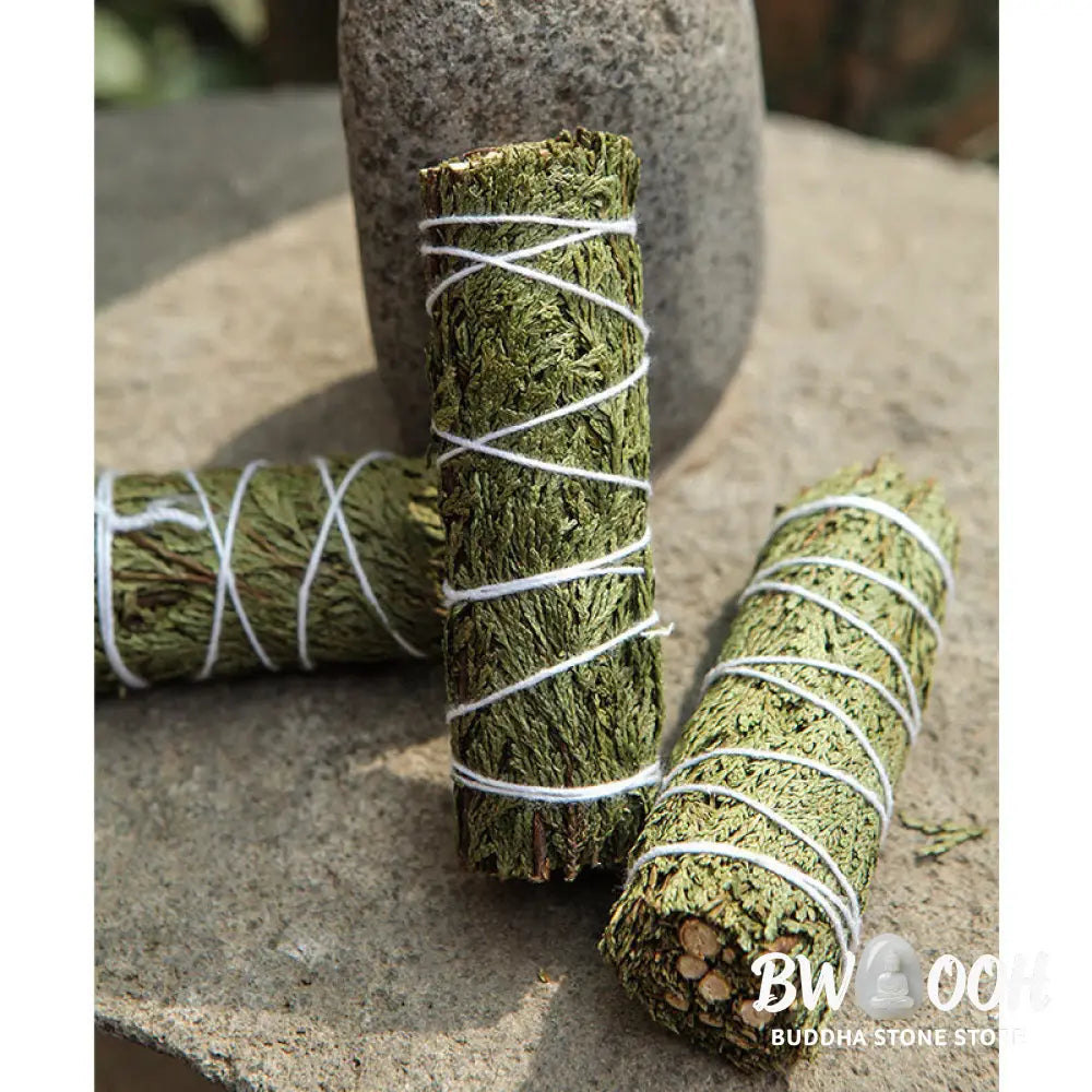 BWOOOH Cedar Smudge Stick for Home Cleansing Incense Meditation and Rituals Cedar Sticks Incense Wands - Incense