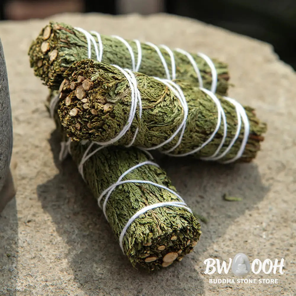 BWOOOH Cedar Smudge Stick for Home Cleansing Incense Meditation and Rituals Cedar Sticks Incense Wands - Incense