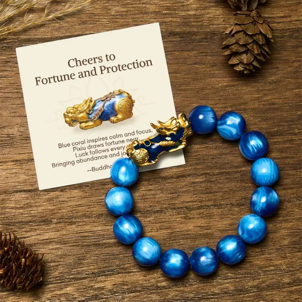 BWOOOH "Cheers to Fortune and Protection" PiXiu Bracelet 