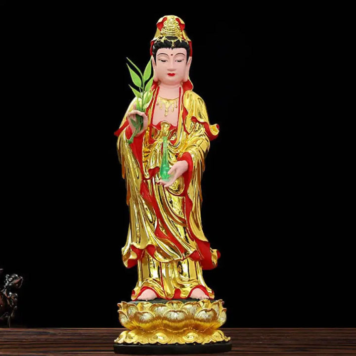 BWOOOH resin Kwan Yin statue - Chenrezig Bodhisattva Avalokitesvar