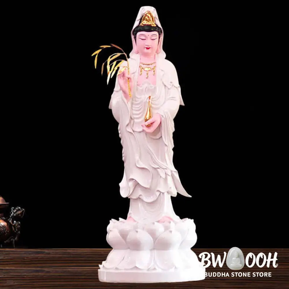 BWOOOH resin Kwan Yin statue - Chenrezig Bodhisattva Avalokitesvar