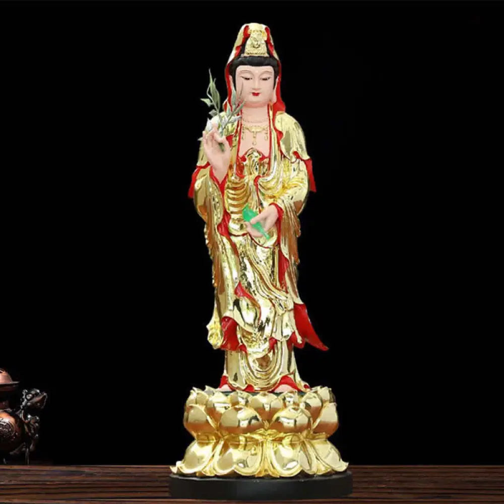 BWOOOH resin Kwan Yin statue - Chenrezig Bodhisattva Avalokitesvar