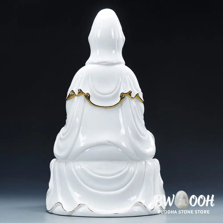 BWOOOH handcrafted Kwan Yin statue - Chenrezig Bodhisattva Avalokitesvar