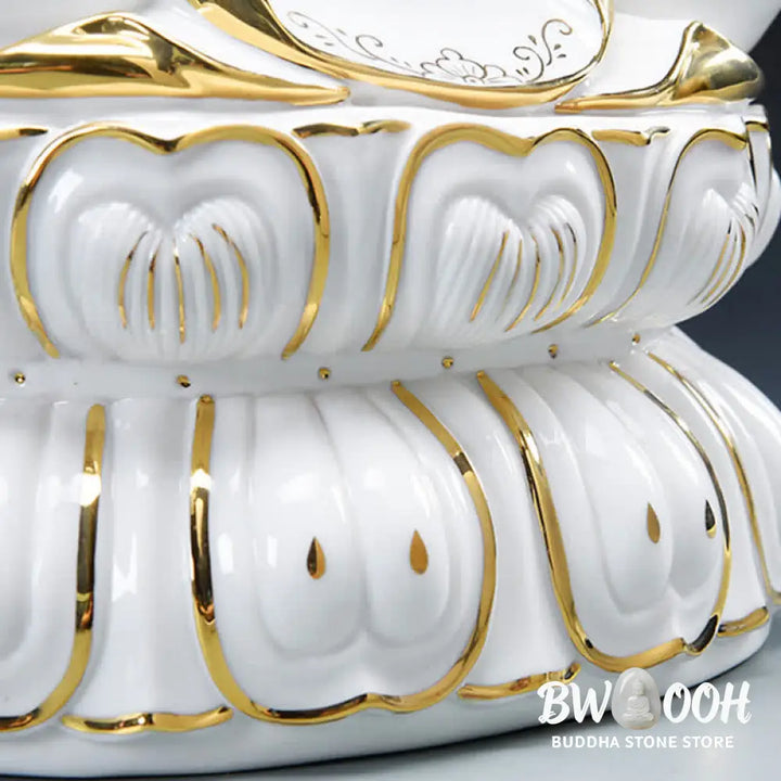BWOOOH handcrafted Kwan Yin statue - Chenrezig Bodhisattva Avalokitesvar