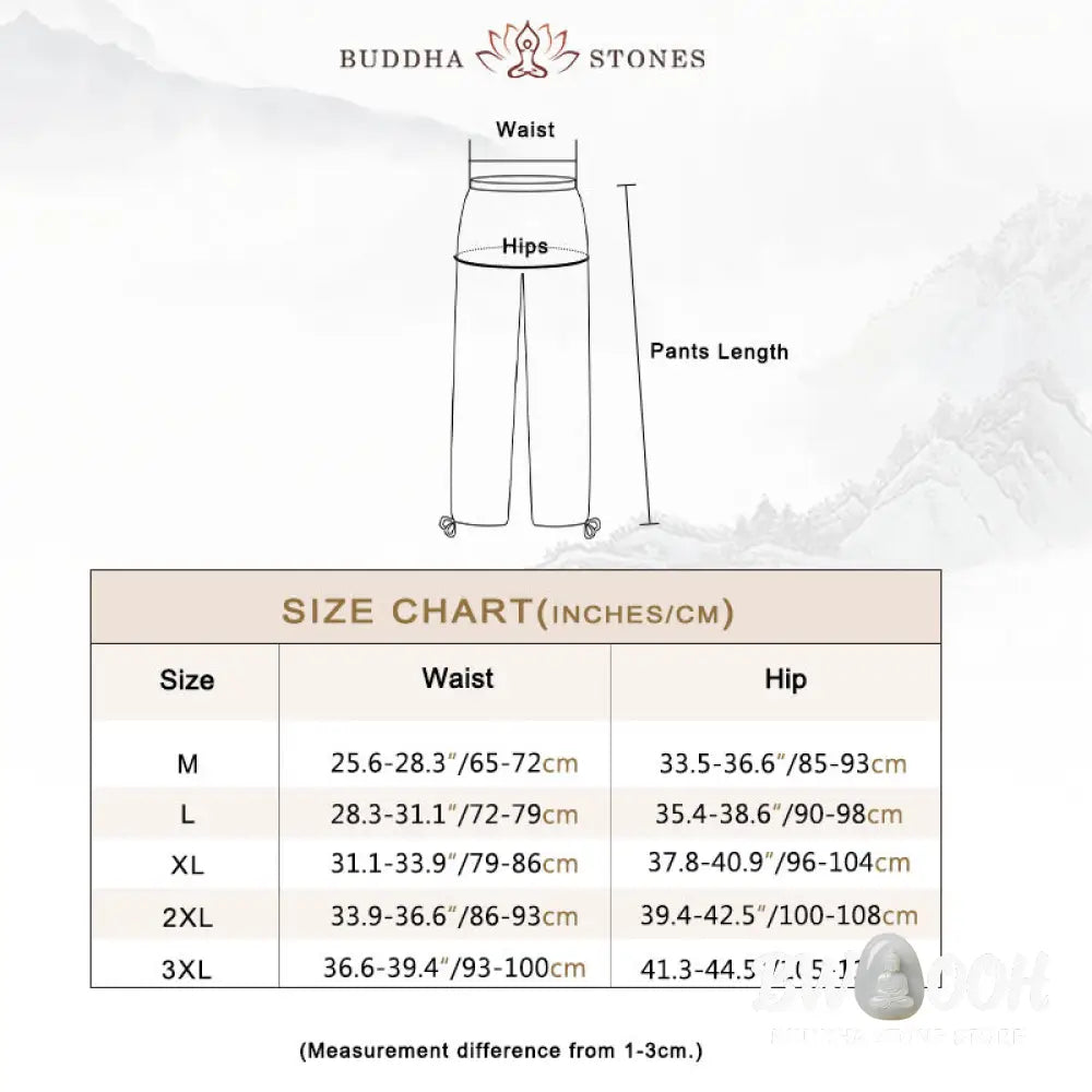 Buddha Stones Chinese Frog Button Design Meditation Prayer Cotton Linen Spiritual Zen Practice Yoga Clothing Men’s Set