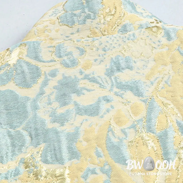 Buddha Stones Chinese New Year Jacquard Embroidery Frog-button Tang Suit Men’s Jacket Shirt With Pockets - Men’s Jacket