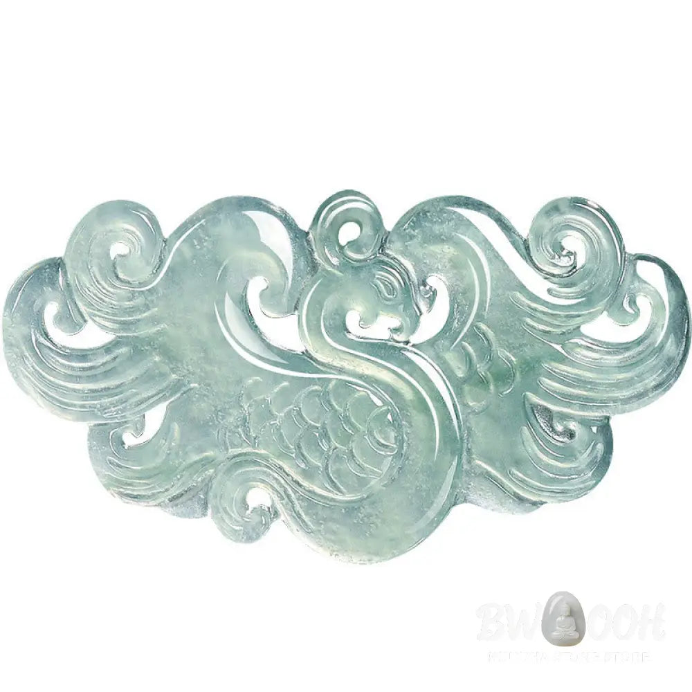 Buddha Stones Chinese Phoenix Jade Luck Necklace String Pendant - BWOOOH - Phoenix - Necklaces &amp; Pendants