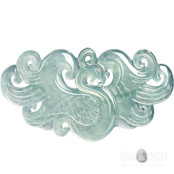 Buddha Stones Chinese Phoenix Jade Luck Necklace String Pendant - BWOOOH - Phoenix - Necklaces &amp; Pendants