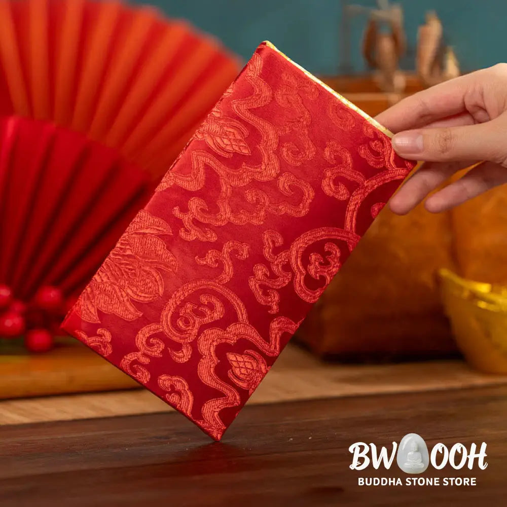 Buddha Stones Chinese Red Envelope Embroidery Peace Joy Year Of The Horse 2026 New Year - Horse Red Envelope - Red