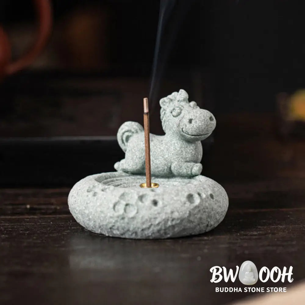 BWOOOH ceramic incense burner - Chinese Zodiac Healing Incense Burn