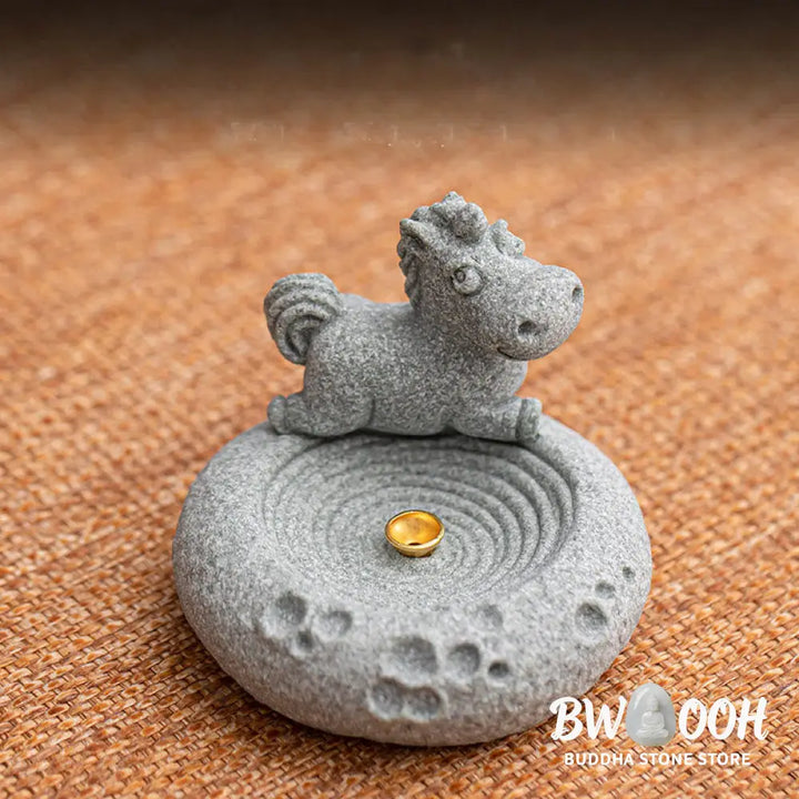 BWOOOH ceramic incense burner - Chinese Zodiac Healing Incense Burn