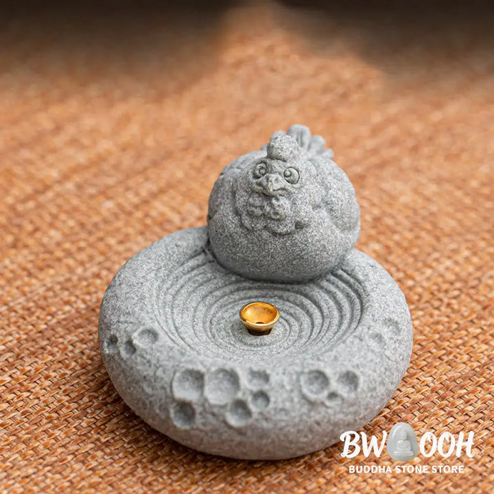 BWOOOH ceramic incense burner - Chinese Zodiac Healing Incense Burn