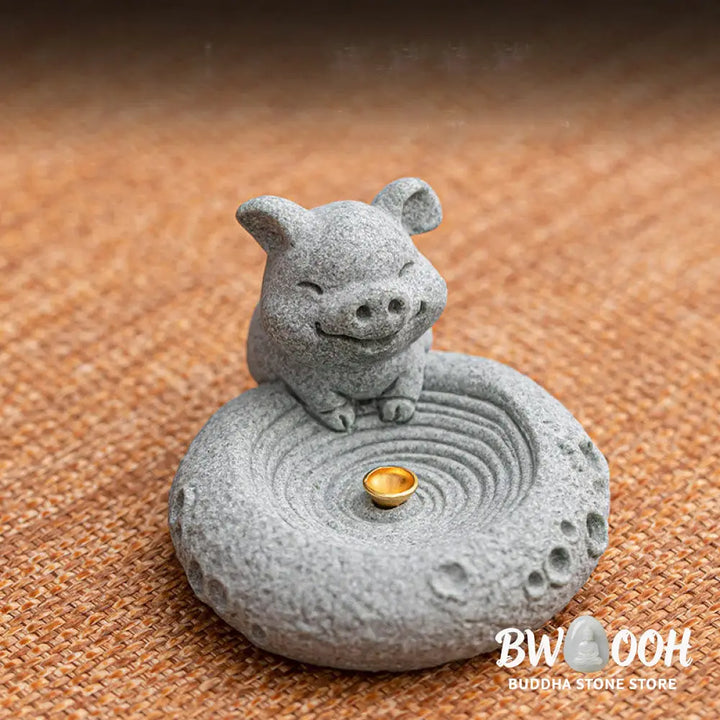 BWOOOH ceramic incense burner - Chinese Zodiac Healing Incense Burn