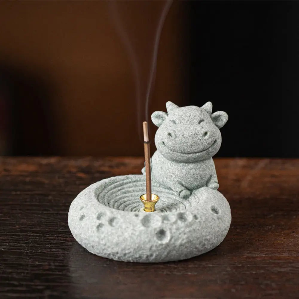 BWOOOH ceramic incense burner - Chinese Zodiac Healing Incense Burn
