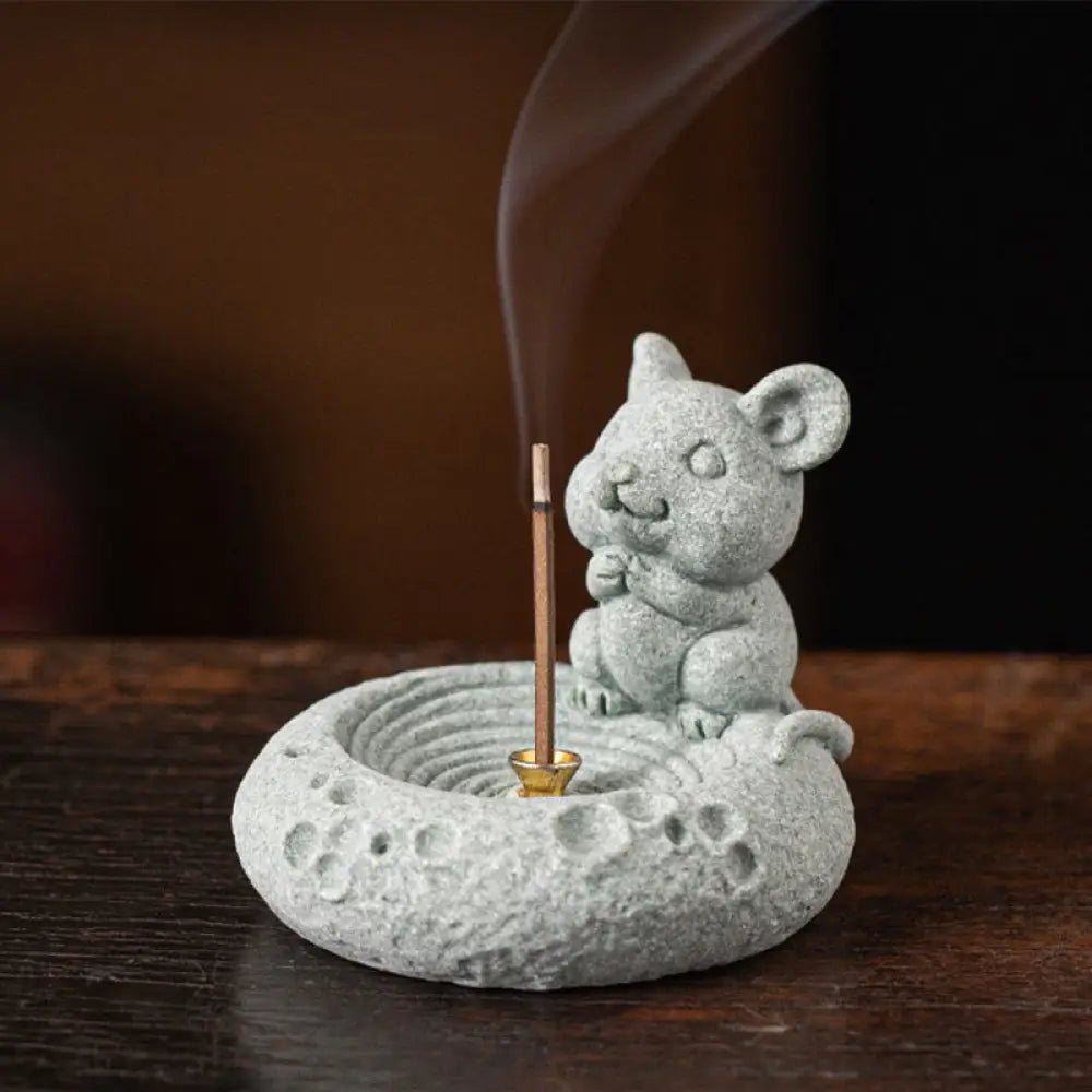 BWOOOH ceramic incense burner - Chinese Zodiac Healing Incense Burn