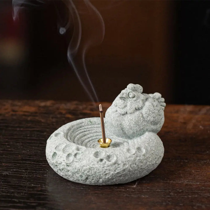 BWOOOH ceramic incense burner - Chinese Zodiac Healing Incense Burn