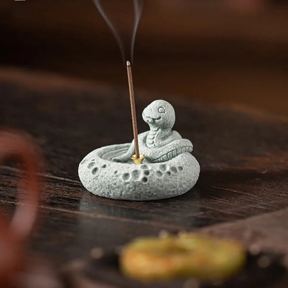 BWOOOH ceramic incense burner - Chinese Zodiac Healing Incense Burn