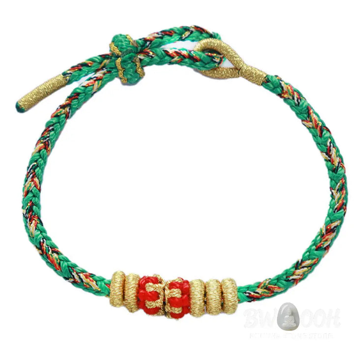 Buddha Stones Chinese Zodiac Natal Buddha Colorful Strings Luck Bracelet - BWOOOH - Bracelet