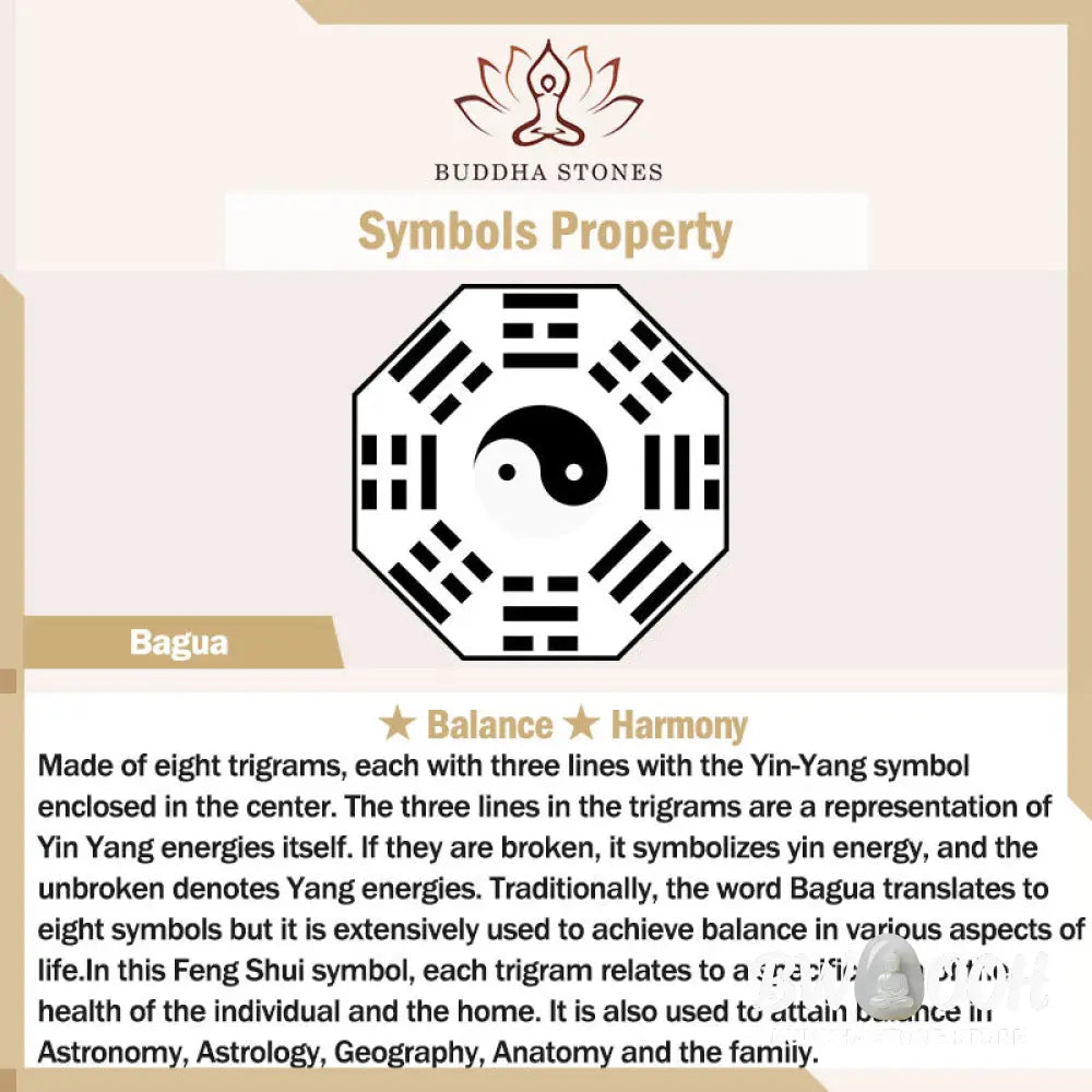 Buddha Stones Cinnabar Yin Yang Bagua Blessing Necklace Pendant - BWOOOH - Cinnabar(Calm♥Concentration) - Necklaces &amp;