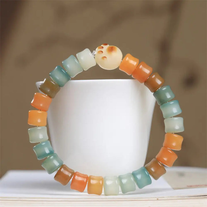 BWOOOH Colorful Bodhi Seed Cat Paw Wisdom Bracelet - BWOOOH - Bodhi Seed(Auspiciousness♥Luck) - Bracelet
