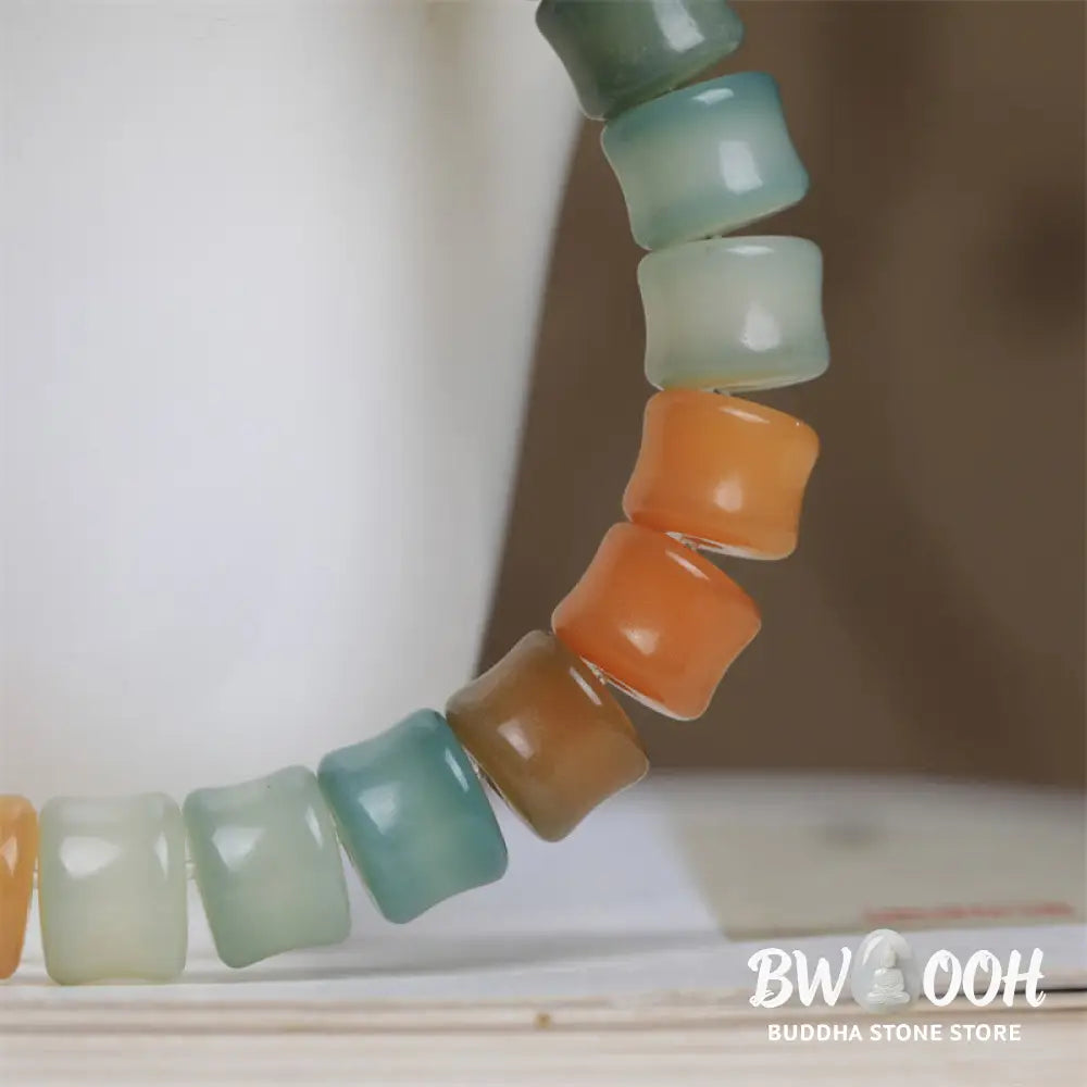 Buddha Stones Colorful Bodhi Seed Cat Paw Wisdom Bracelet - BWOOOH - Bodhi Seed(Auspiciousness♥Luck) - Bracelet
