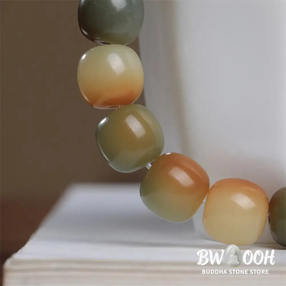 Buddha Stones Colorful Bodhi Seed Peace Wisdom Bracelet - BWOOOH - Bodhi Seed(Wisdom♥Wake Up) - Bracelet