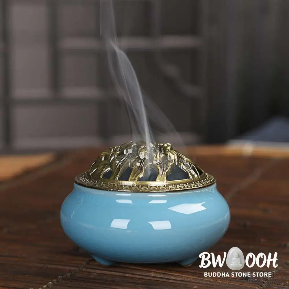 BWOOOH Colorful Ceramic Incense Burner - Incense Burner