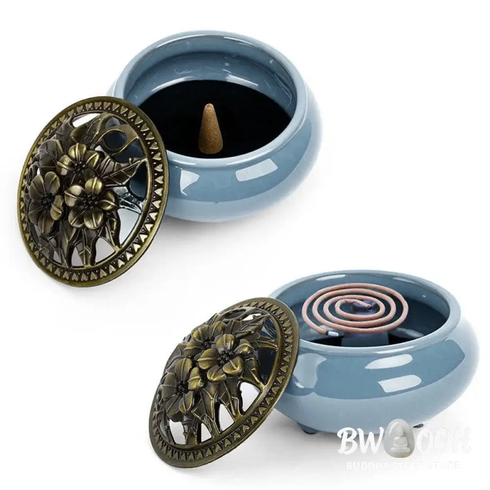 BWOOOH Colorful Ceramic Incense Burner - Incense Burner