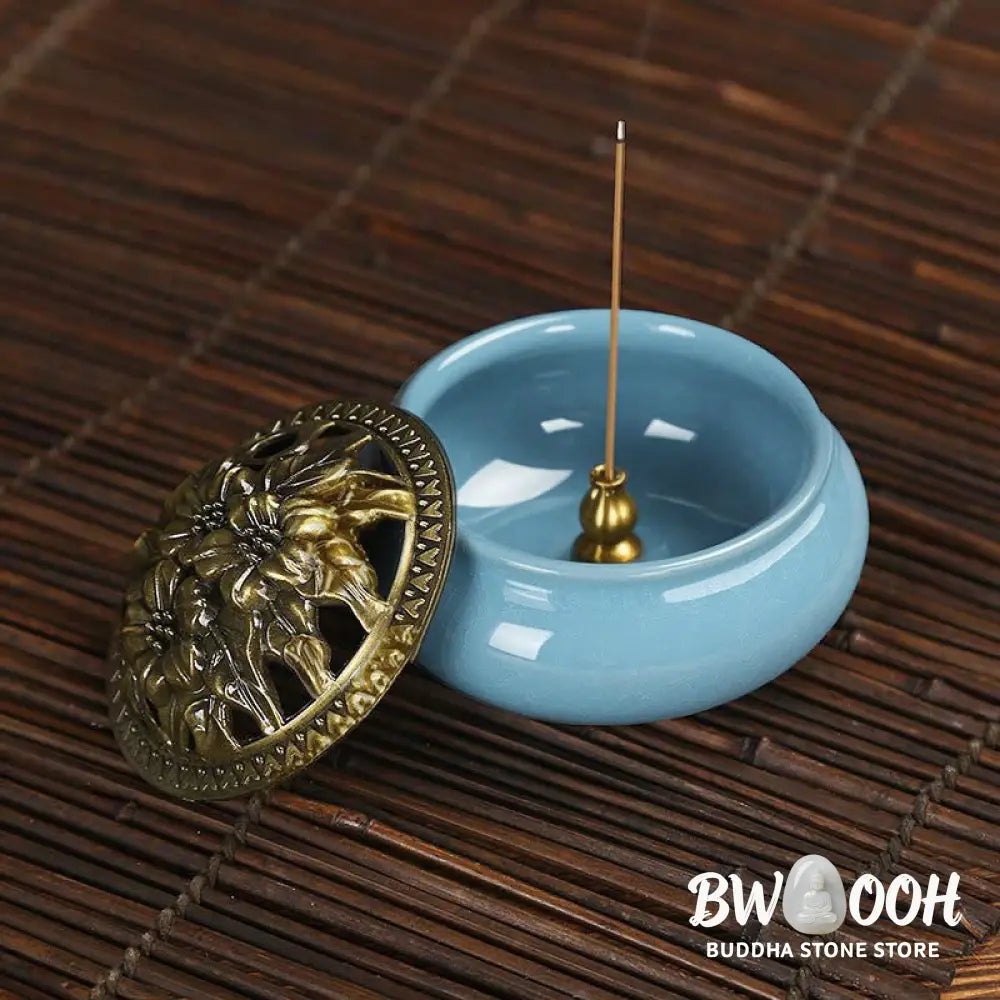 BWOOOH Colorful Ceramic Incense Burner - Incense Burner