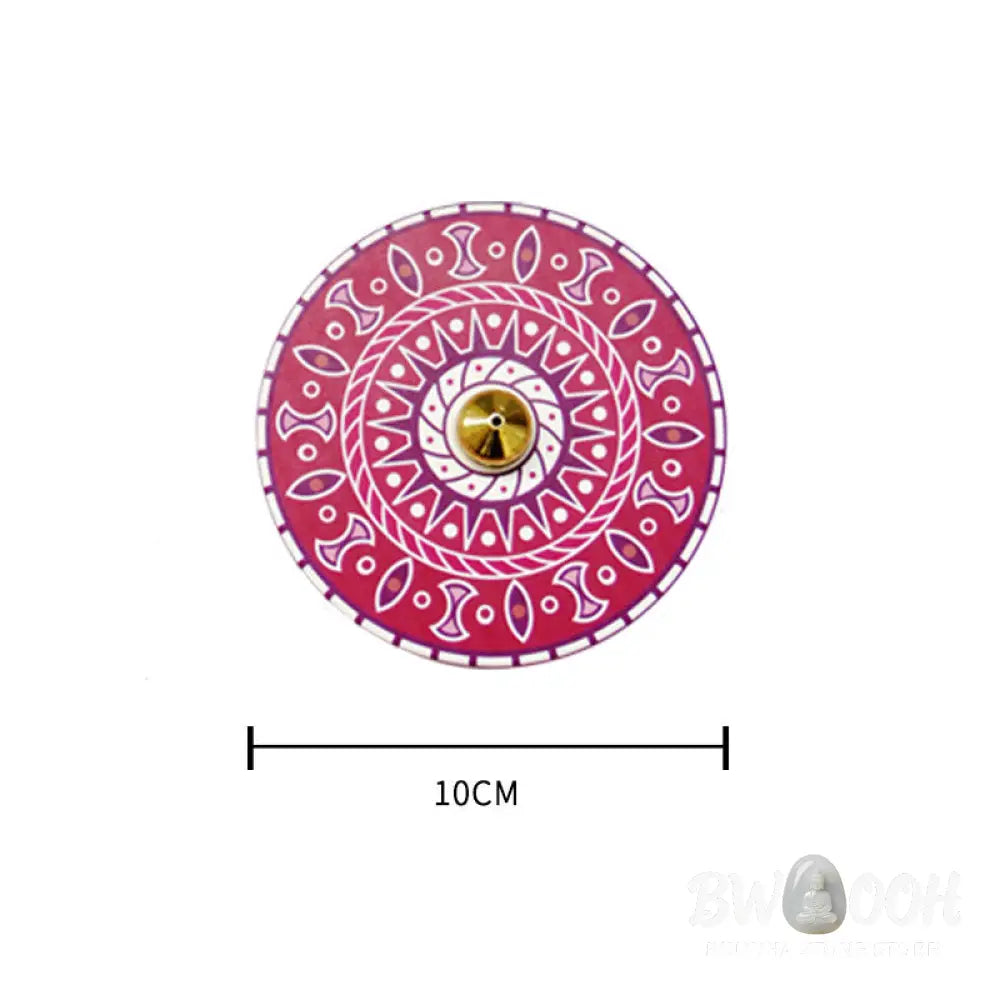 BWOOOH Colorful Pattern Ceramic Blessing Stick Incense Burner - Incense Burner