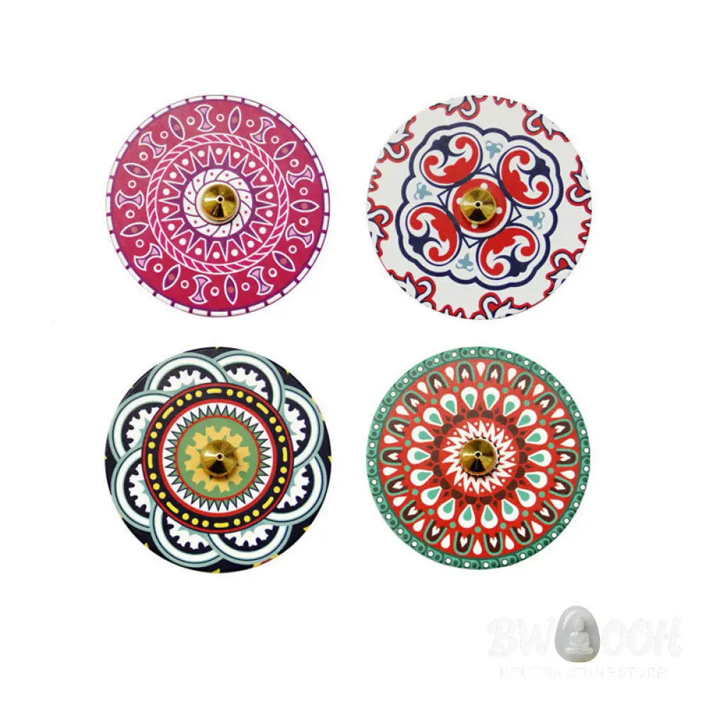 BWOOOH Colorful Pattern Ceramic Blessing Stick Incense Burner - Incense Burner