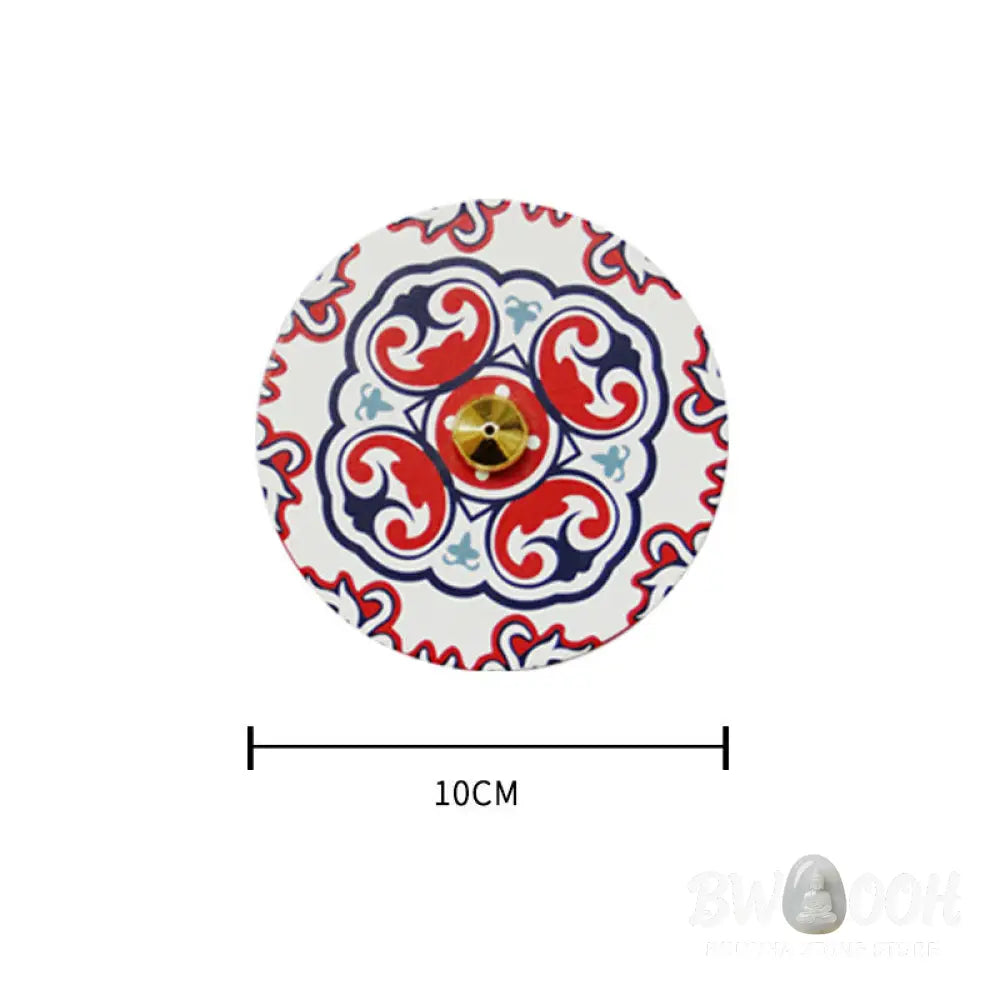 BWOOOH Colorful Pattern Ceramic Blessing Stick Incense Burner - Incense Burner