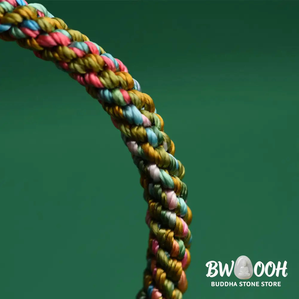 BWOOOH Colorful Rope Luck Handcrafted Braided Child Adult Bracelet - 13-14cm - Bracelet