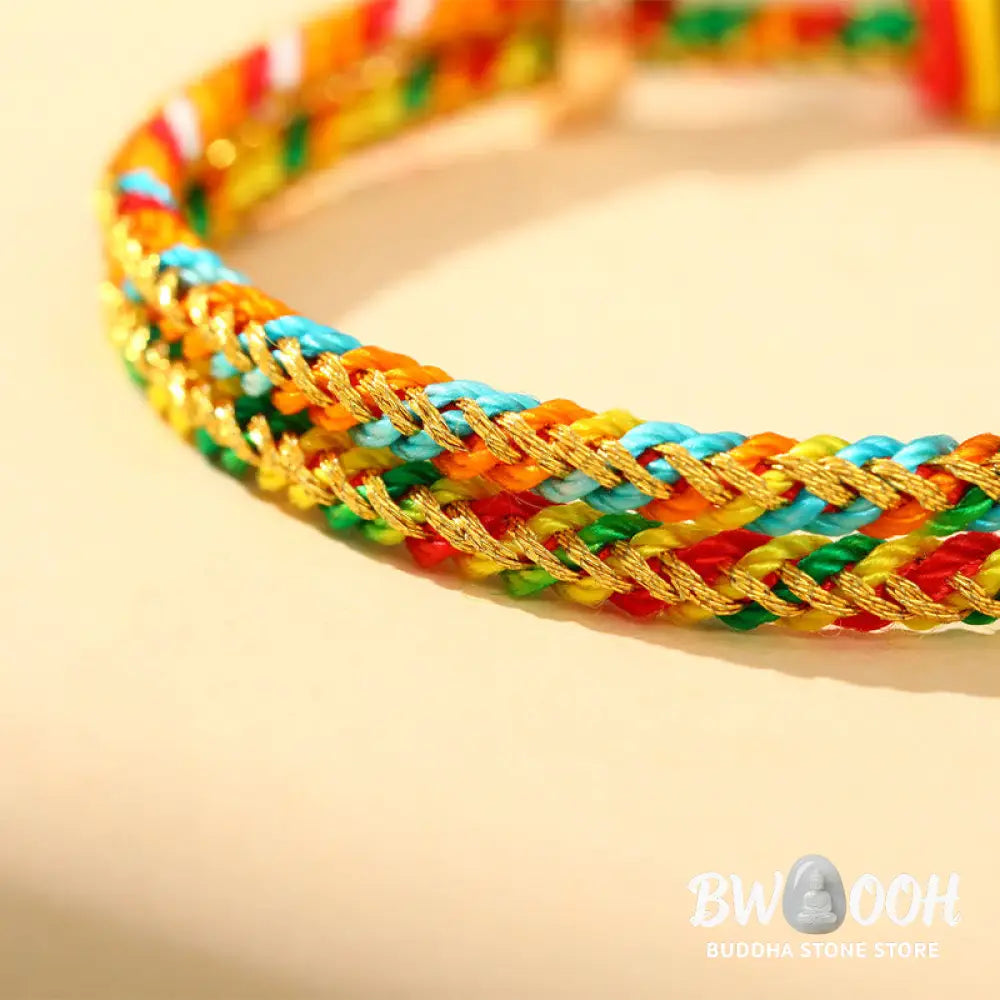 BWOOOH Colorful Rope Zongzi Pattern Luck Handmade Child Adult Bracelet | spiritual healing bracelet